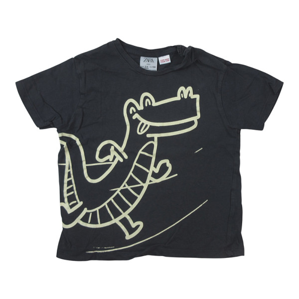 T-Shirt - ZARA - 3-4 ans (104) – Vêtement d’occasion bébé/enfant Zara – Les Ptits Potes