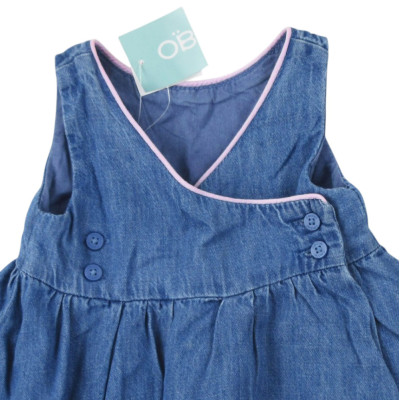 Jurk - Okaidi-Obaibi - 59 cm (3 maanden) – Tweedehands baby- en kinderkleding van Okaidi-Obaibi – Les Ptits Potes