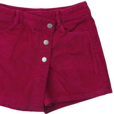 Jupe-short en velours - OKAÏDI - 6 ans (116) – Vêtement d’occasion bébé/enfant Okaidi-Obaibi – Les Ptits Potes