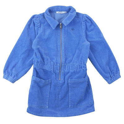 Robe en velours - HAMPTON BAYS - 5 ans (110) – Vêtement d’occasion bébé/enfant Hampton Bays – Les Ptits Potes