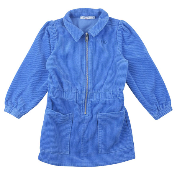Robe en velours - HAMPTON BAYS - 5 ans (110) – Vêtement d’occasion bébé/enfant Hampton Bays – Les Ptits Potes