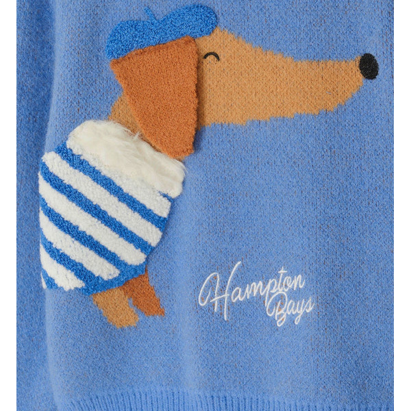 Trui - Hampton Bays - 116 cm (6 jaar) – Tweedehands baby- en kinderkleding van Hampton Bays – Les Ptits Potes