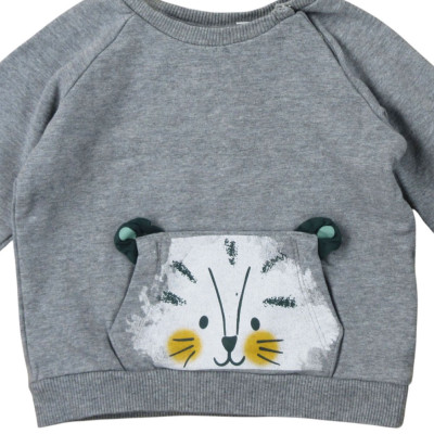 Sweater - Name it - 4-6 maanden 68 cm – Tweedehands baby- en kinderkleding van Name it – Les Ptits Potes