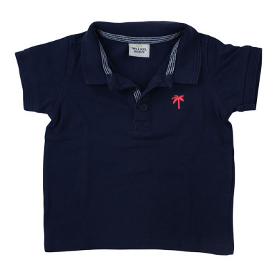 Polo met korte mouwen - Tape à l'Oeil - 80 cm (18 maanden) – Tweedehands baby- en kinderkleding van Tape à l'Oeil – Les Ptits