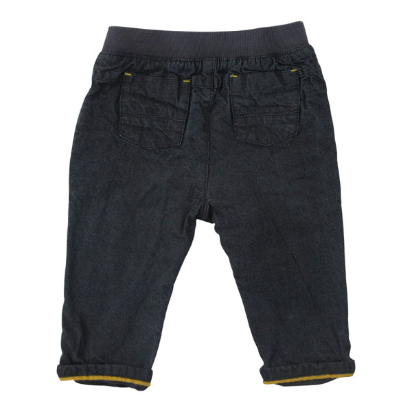 Pantalon doublé - OBAÏBI - 12 mois (74) – Vêtement d’occasion bébé/enfant Okaidi-Obaibi – Les Ptits Potes