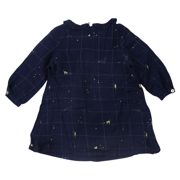 Kleid - Lili gaufrette - 68 cm (6 Monate) – Secondhand-Babykleidung/-Kinderkleidung von Lili gaufrette – Les Ptits Potes