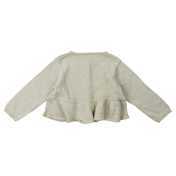 Gilet doré - LILI GAUFRETTE - 6 mois (68) – Vêtement d’occasion bébé/enfant Lili gaufrette – Les Ptits Potes