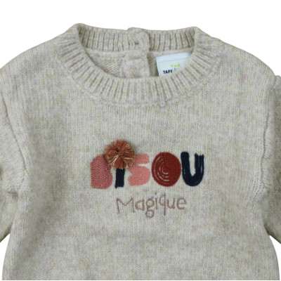 Pullover - Tape à l'Oeil - 59 cm (3 Monate) – Secondhand-Babykleidung/-Kinderkleidung von Tape à l'Oeil – Les Ptits Potes