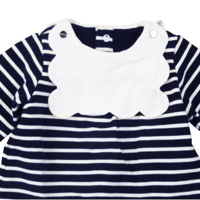 Kleid - Jacadi - 60 cm (3 Monate) – Secondhand-Babykleidung/-Kinderkleidung von Jacadi – Les Ptits Potes