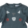 Fleecegefüttertes Kleid - Noukie's - 56 cm (1 Monat) – Secondhand-Babykleidung/-Kinderkleidung von Noukie's – Les Ptits Potes
