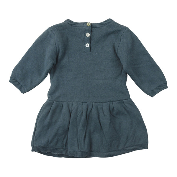 Fleecegevoerde jurk - Noukie's - 56 cm (1 maand) – Tweedehands baby- en kinderkleding van Noukie's – Les Ptits Potes