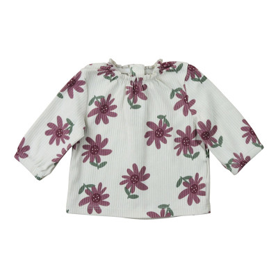 T-Shirt - CUDDLES & SMILES - 1 mois (56) – Vêtement d’occasion bébé/enfant Cuddles and Smiles – Les Ptits Potes