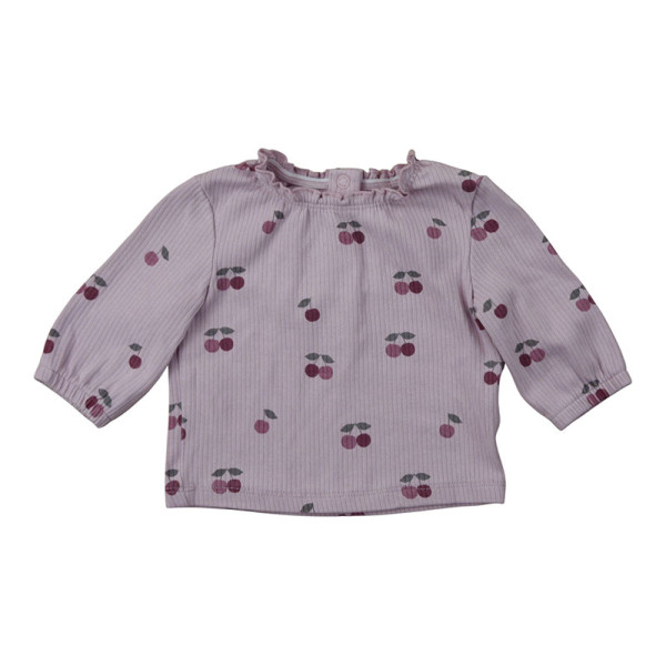 T-Shirt - CUDDLES & SMILES - 1 mois (56) – Vêtement d’occasion bébé/enfant Cuddles and Smiles – Les Ptits Potes