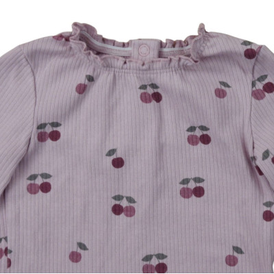 T-Shirt - CUDDLES & SMILES - 1 mois (56) – Vêtement d’occasion bébé/enfant Cuddles and Smiles – Les Ptits Potes