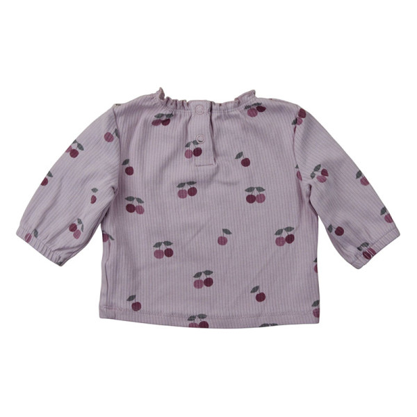 T-Shirt - CUDDLES & SMILES - 1 mois (56) – Vêtement d’occasion bébé/enfant Cuddles and Smiles – Les Ptits Potes