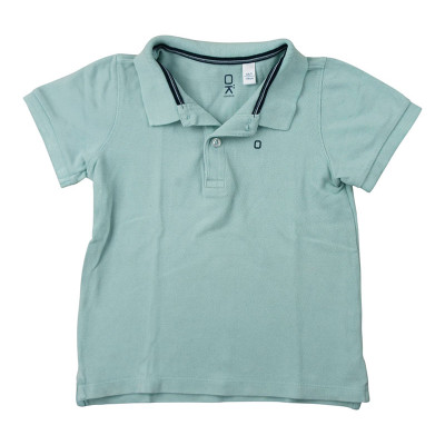 Polo met korte mouwen - Okaidi-Obaibi - 116 cm (6 jaar) – Tweedehands baby- en kinderkleding van Okaidi-Obaibi – Les Ptits Po