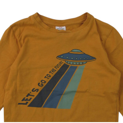 T-shirt met lange mouwen - Tape à l'Oeil - 116 cm (6 jaar) – Tweedehands baby- en kinderkleding van Tape à l'Oeil – Les Ptits