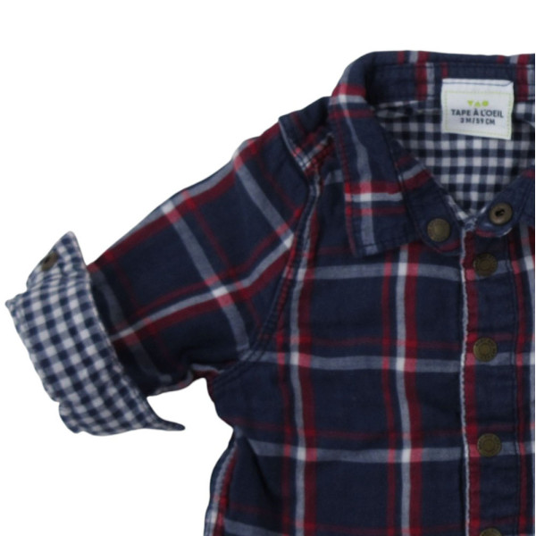 Chemise - TAPE A L'OEIL - 3 mois (59) – Vêtement d’occasion bébé/enfant Tape à l'Oeil – Les Ptits Potes