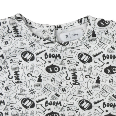 T-shirt met korte mouwen - La Redoute - 68 cm (6 maanden) – Tweedehands baby- en kinderkleding van La Redoute – Les Ptits Pot