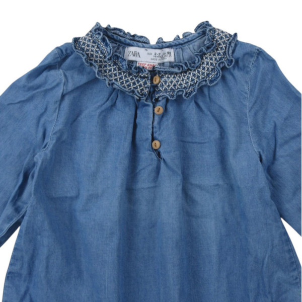 Blouse - ZARA - 2-3 ans (98) – Vêtement d’occasion bébé/enfant Zara – Les Ptits Potes