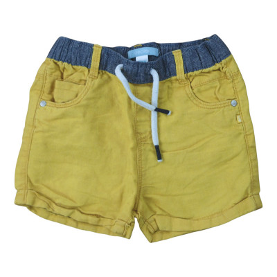 Short en lin - OBAÏBI - 23 mois (86) – Vêtement d’occasion bébé/enfant Okaidi-Obaibi – Les Ptits Potes