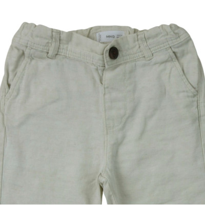 Pantalon en lin - MANGO - 2-3 ans (98) – Vêtement d’occasion bébé/enfant Mango – Les Ptits Potes