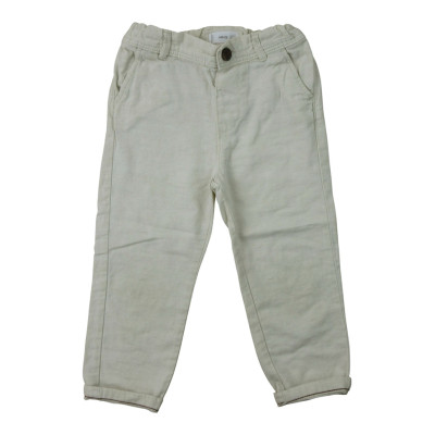Pantalon en lin - MANGO - 2-3 ans (98) – Vêtement d’occasion bébé/enfant Mango – Les Ptits Potes