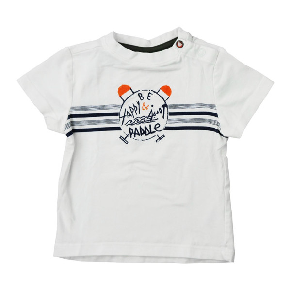Kurzarmshirt - Noukie's - 74 cm (9 Monate) – Secondhand-Babykleidung/-Kinderkleidung von Noukie's – Les Ptits Potes