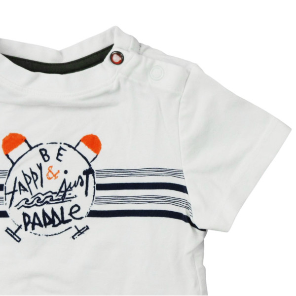 T-shirt met korte mouwen - Noukie's - 74 cm (9 maanden) – Tweedehands baby- en kinderkleding van Noukie's – Les Ptits Potes