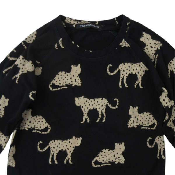 T-shirt met lange mouwen - YOUR WISHES - 5-6 jaar 110-116 cm – Tweedehands baby- en kinderkleding van  – Les Ptits Potes