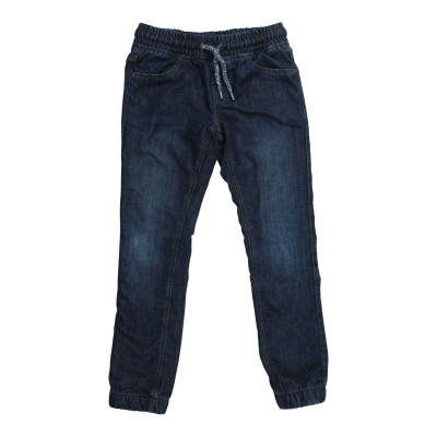 Fleecegevoerde jeans - 8 jaar 122 cm – Tweedehands baby- en kinderkleding van  – Les Ptits Potes