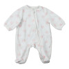 Pyjama velours imprimé cœurs - Naissance (50) – Vêtement d’occasion bébé/enfant  – Les Ptits Potes