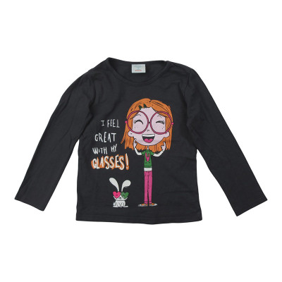 T-shirt met lange mouwen - Boboli - 102 cm (4 jaar) – Tweedehands baby- en kinderkleding van Boboli – Les Ptits Potes
