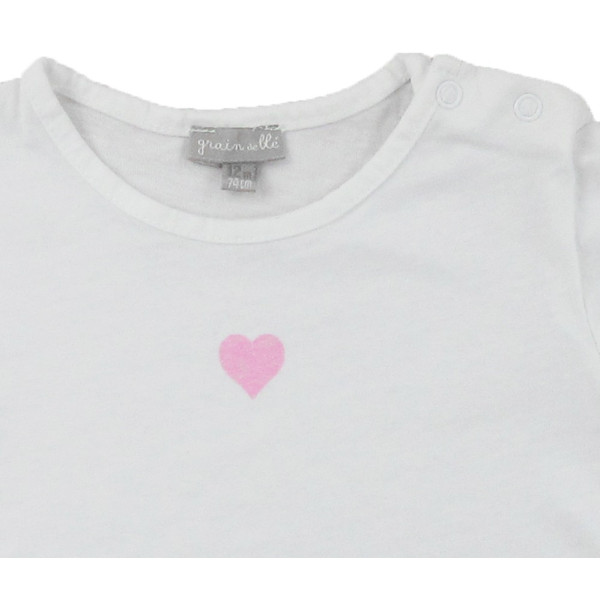 T-Shirt - GRAIN DE BLÉ - 12 mois (74)