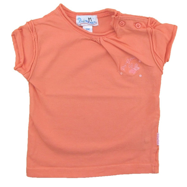 T-Shirt - PRÉMAMAN - 3 mois
