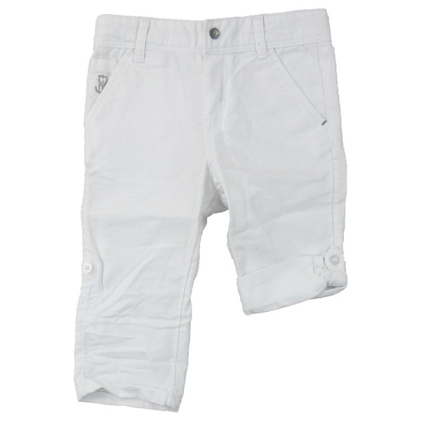 Pantalon convertible en lin - OBAÏBI - 12 mois (74)