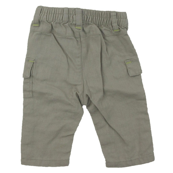 Pantalon convertible en lin - COMPAGNIE DES PETITS - 3 mois