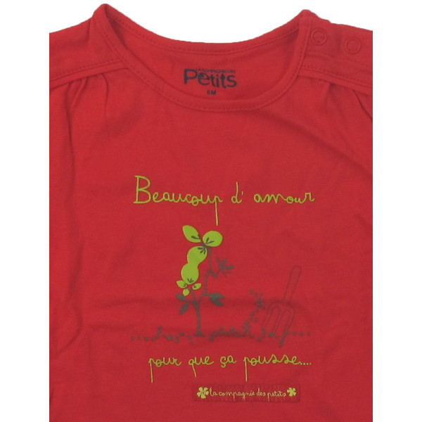 T-Shirt - COMPAGNIE DES PETITS - 6 maanden