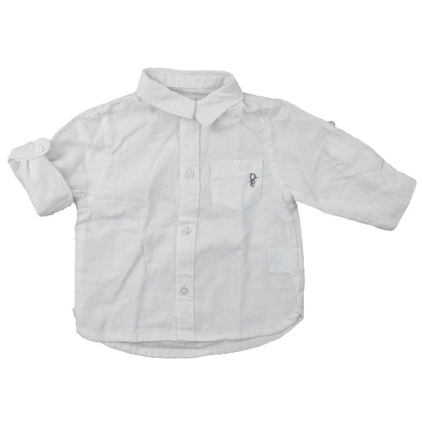 Chemise en lin convertible - OBAÏBI - 3 mois (60)