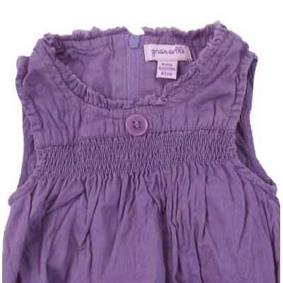 Robe-Tunique - GRAIN DE BLÉ - 6 mois (67)