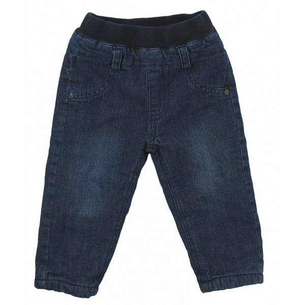 Jeans doublé polaire - 3 POMMES - 6 mois (68)