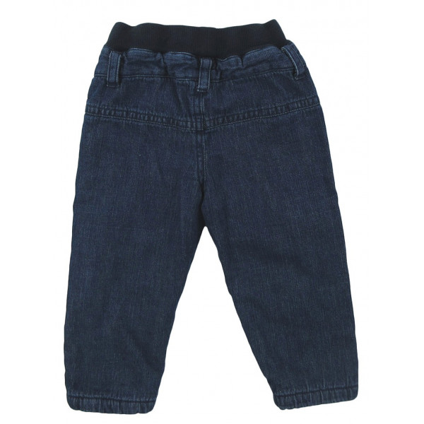 Jeans doublé polaire - 3 POMMES - 6 mois (68)