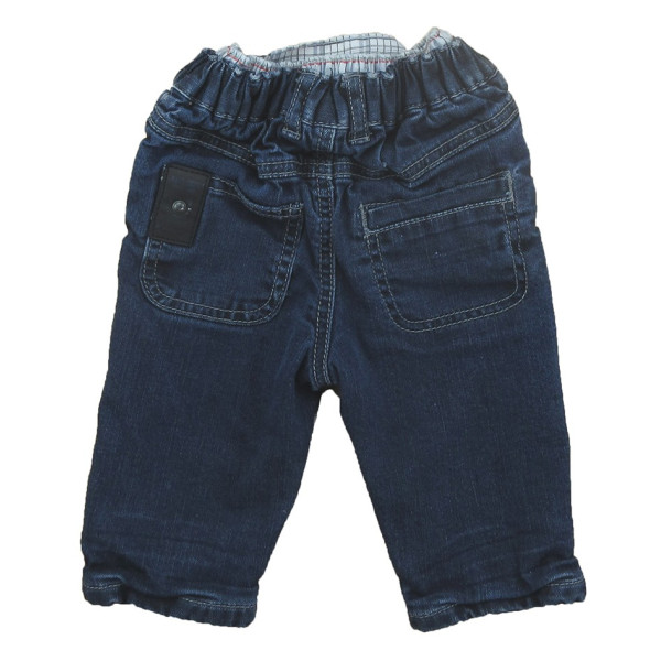 Jeans gevoerd met fleece - GRAIN DE BLÉ - 6 maanden (67)