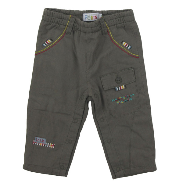 Pantalon doublé polaire - COMPAGNIE DES PETITS - 6 mois