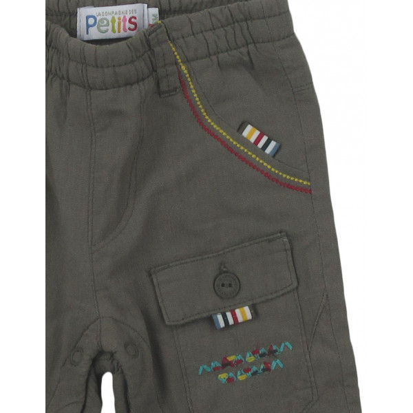 Pantalon doublé polaire - COMPAGNIE DES PETITS - 6 mois