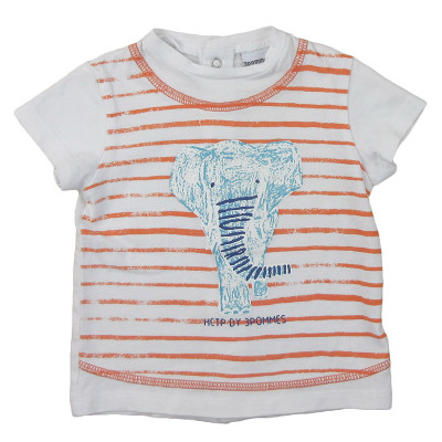 T-Shirt - 3 POMMES - 3-6 mois (68)
