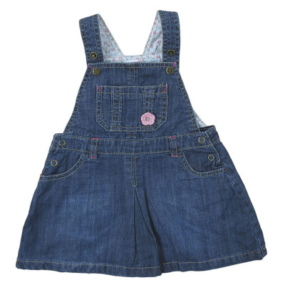 Robe en jeans - GRAIN DE BLÉ - 12 mois (74)