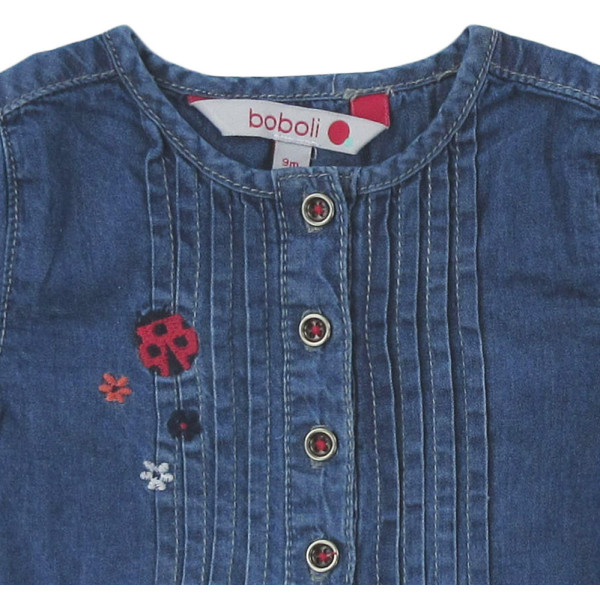 Robe en jeans - BOBOLI - 9 mois (74)