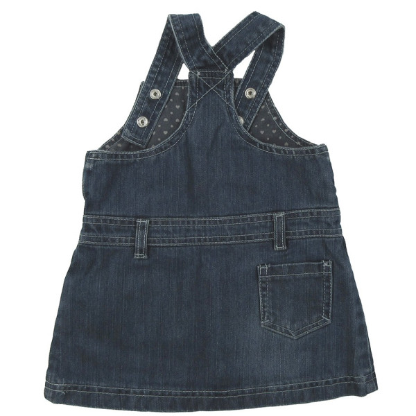 Robe en jeans - GRAIN DE BLÉ - 6 mois (67)