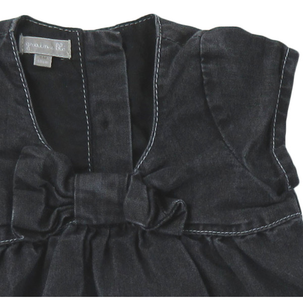 Robe en jeans - GRAIN DE BLÉ - 6 mois (68)